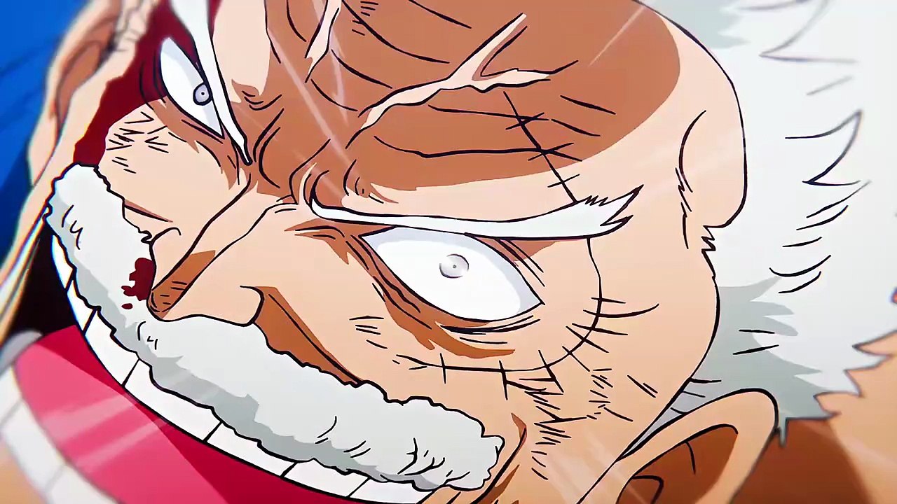 Garp Uses Galaxy Impact - ONE PIECE