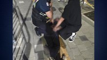 길 가던 시민에게 돌 휘두른 60대 체포...2명 다쳐 / YTN