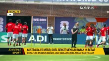 Beginilah Euforia dan Antusiasme Suporter Nobar Laga Australia vs Mesir di Sydney | KOMPAS SPORT