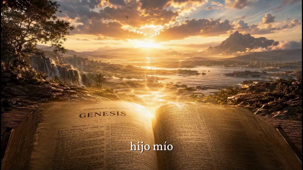 Génesis 1: La Creación del Mundo narrada por Dios 🌍 | La Biblia como nunca la escuchaste 4k