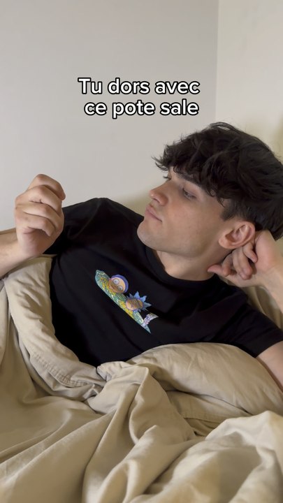 Ses draps collent 🤢