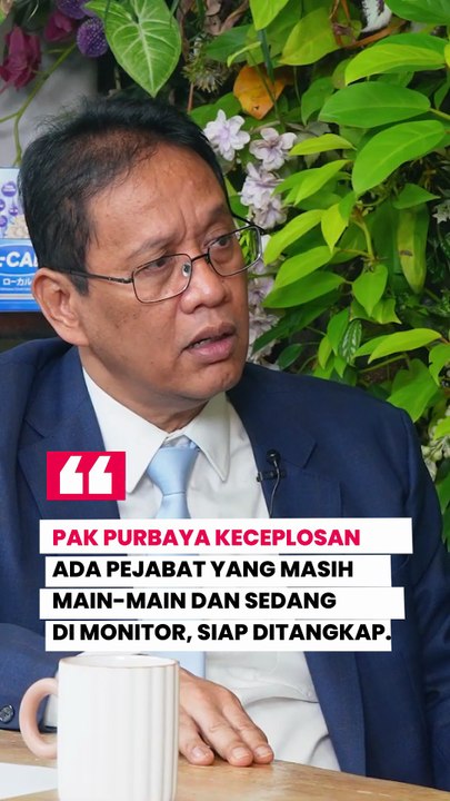 Pak Purbaya keceplosan kalo Ada pejabat yang masih main-main sedang di awasi dan siap ditangkap.