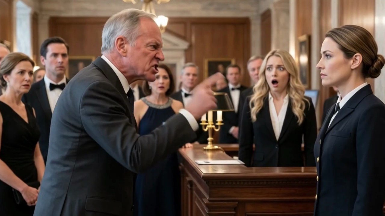You Weren't Invited, My Father Mocked Me at the White House—Then the Hostess Went Pale When…