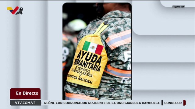 Pdta. (E) condecora a brigadistas internacionales que llegaron para socorrer ante la emergencia