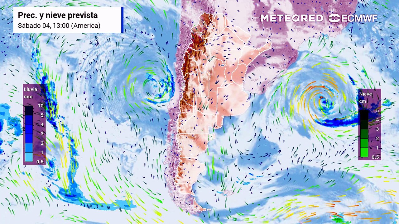 Heladas intensas y pocas lluvias: así seguirá el tiempo en Argentina durante los próximos días