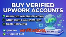 Buy Verified Upwork Accounts With Trusted Identity Setup