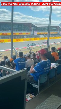 Incredible Kimi Antonelli POLE at F1 silverstone 2026 alongside duo Ferrari