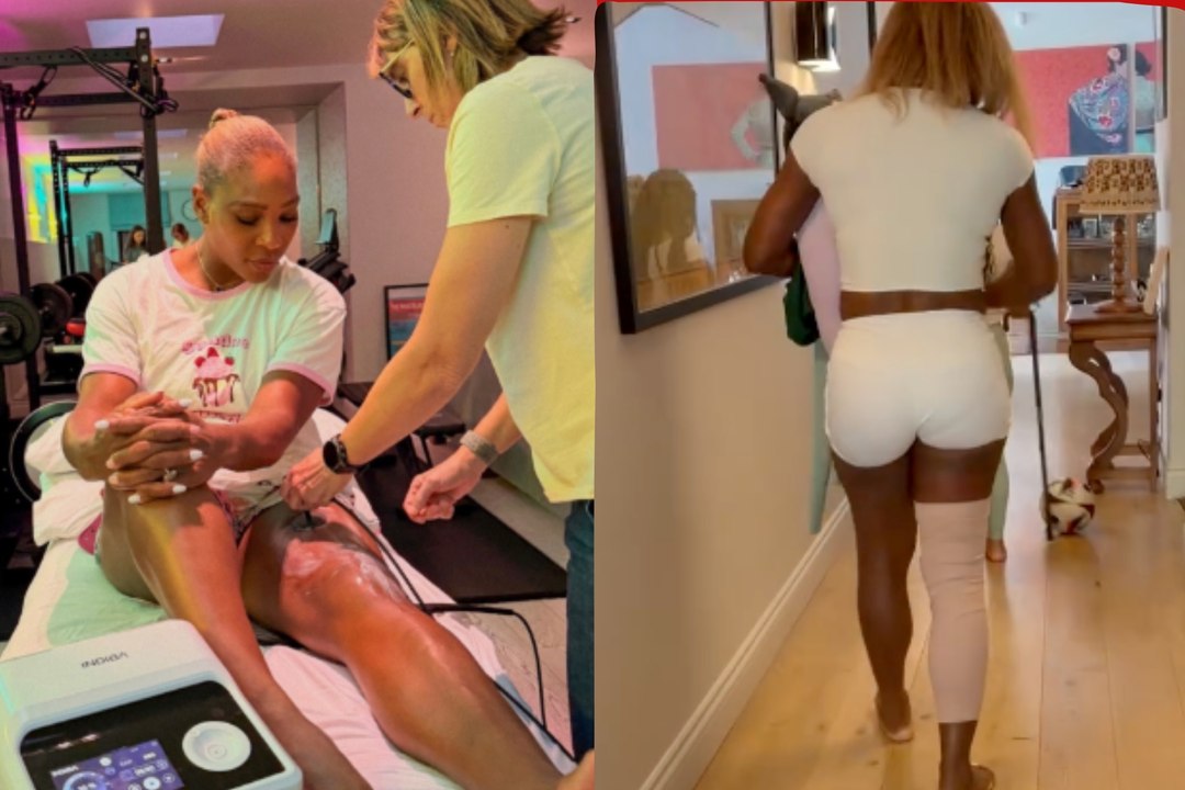 Serena Williams reveals the painful reason she...