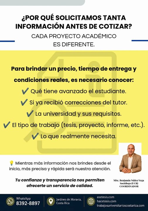 Informacion en tesis y proyectos