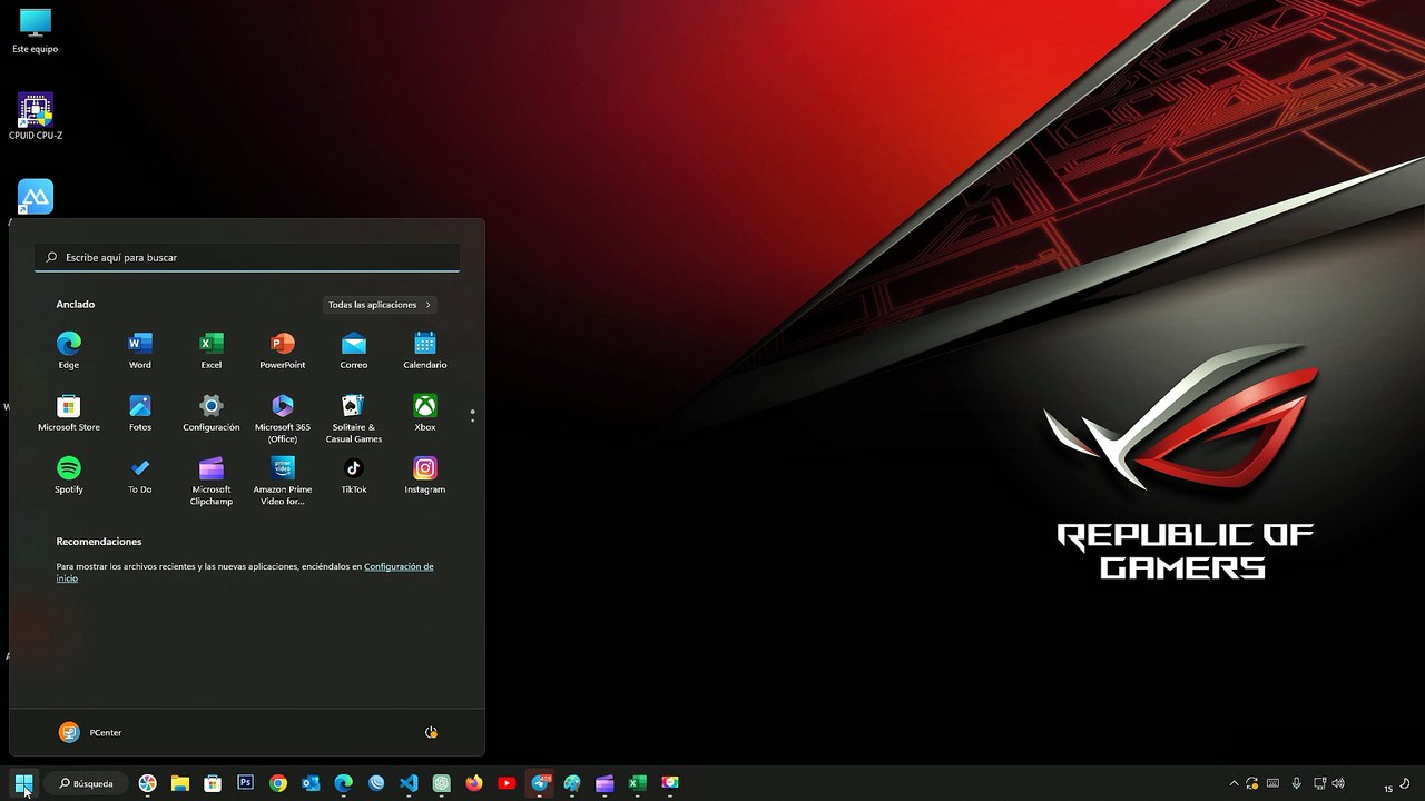 Activar la luz nocturna en Windows 11