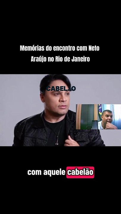 Memórias do encontro com Neto Araújo no Rio de Janeiro