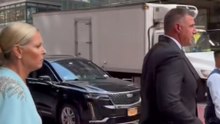 Mike Vrabel sparks awkward reaction with wife Jen before Taylor Swift and Travis Kelce's wedding