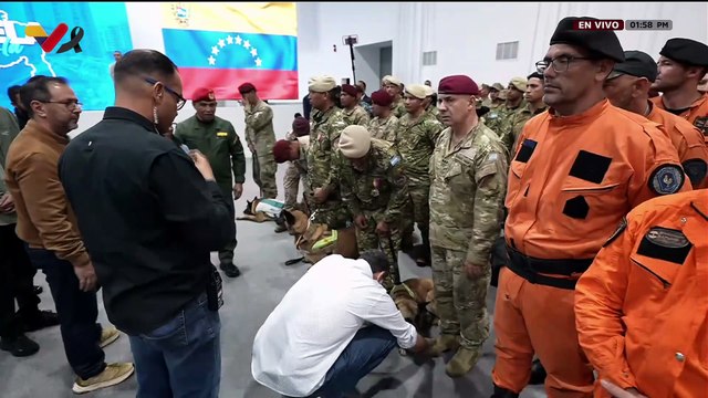 Pdta. (E) Delcy Rodríguez condecora a las brigadas de misiones internacionales