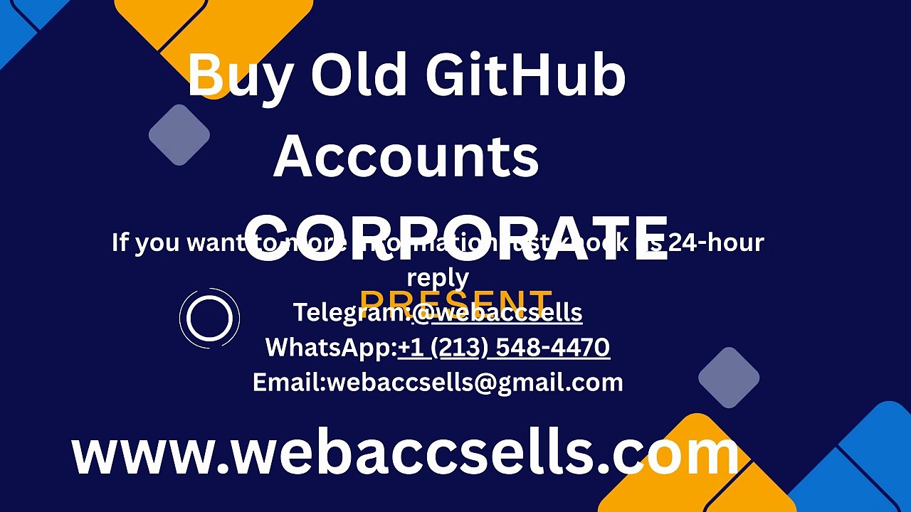 Best Deals for Buy Old Github Account– Order Now