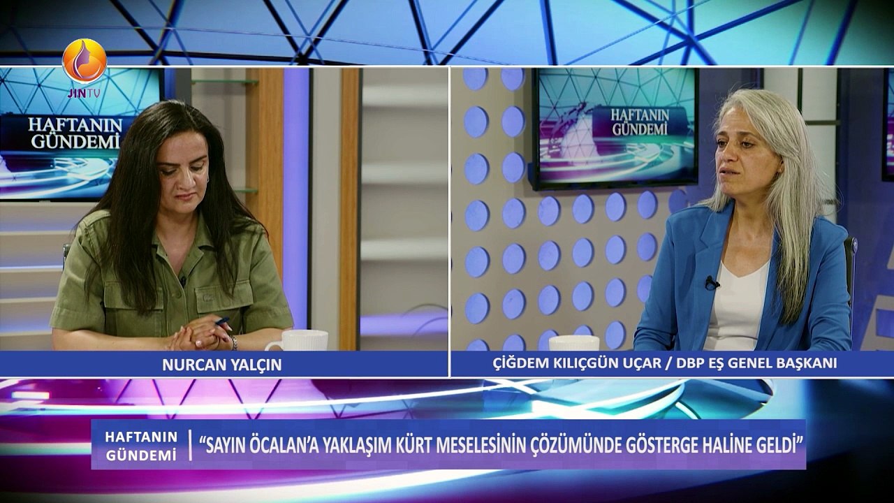 JIN TV |HAFTANIN GÜNDEMİ-Nurcan Yalçın- Çiğdem Kılıçgün Uçar