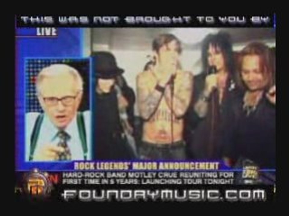 Motley Crue - At Larry King - 2004.12.06.