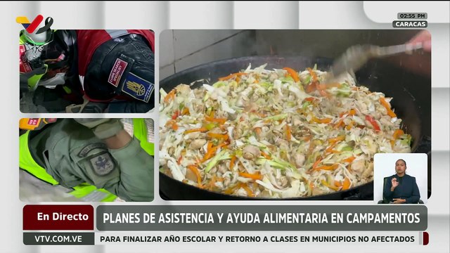 Caracas | Cocineras de la patria preparan más de 4 mil almuerzos diarios a familias afectadas
