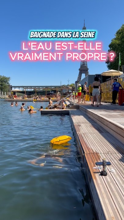 BAIGNADE DANS LA SEINE : L’EAU EST-ELLE VRAIMENT PROPRE ?