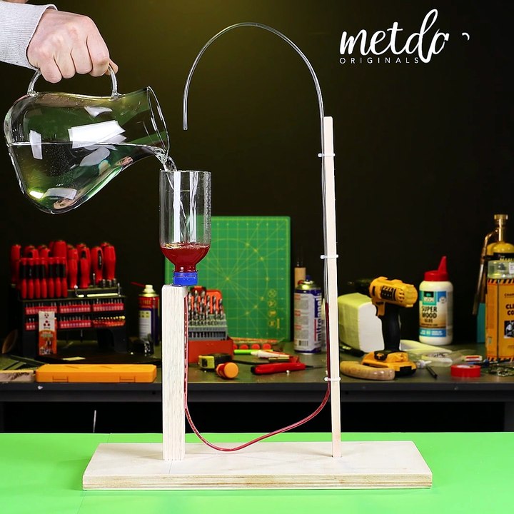 Nonstop water pump experiment! ⛲🔄