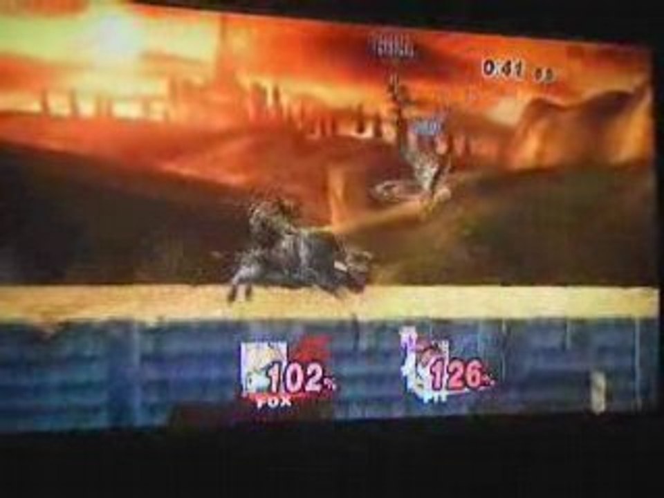 Super Smash Bros Brawl : Fox vs Pit