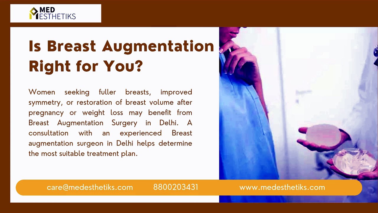 Breast Augmentation Surgery in Delhi Full Guide