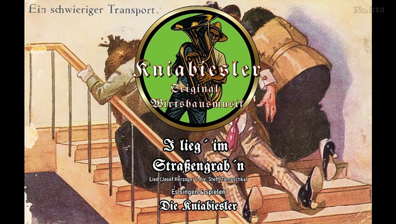 I LIEG´ IM STRASSNGRAB´N
