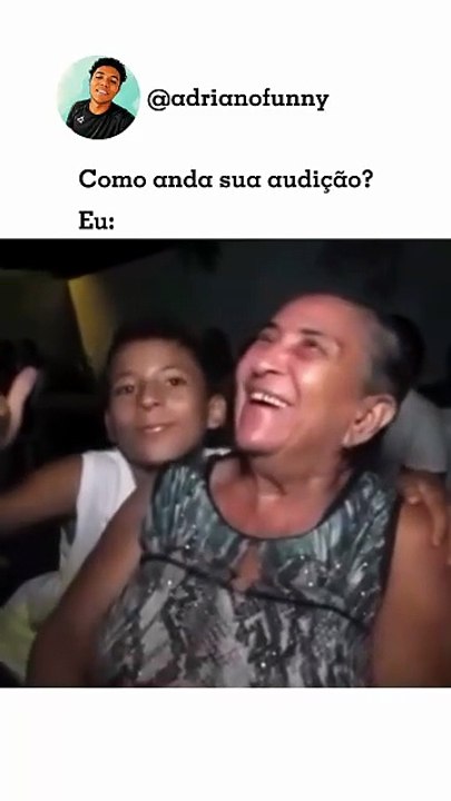 A audição tá boa 🤣
