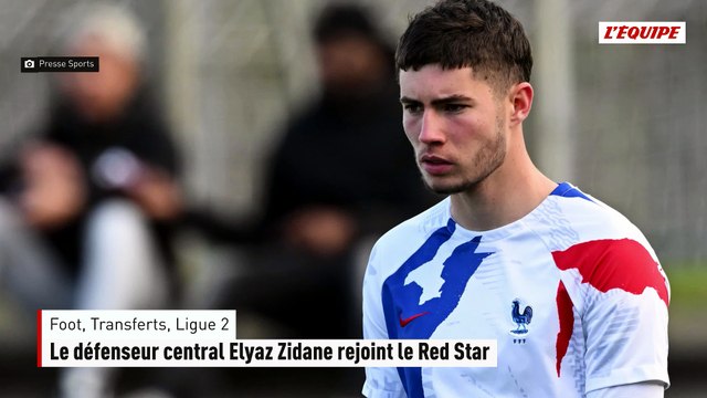 Le défenseur central Elyaz Zidane rejoint le Red Star - Foot - Ligue 2 - Transferts