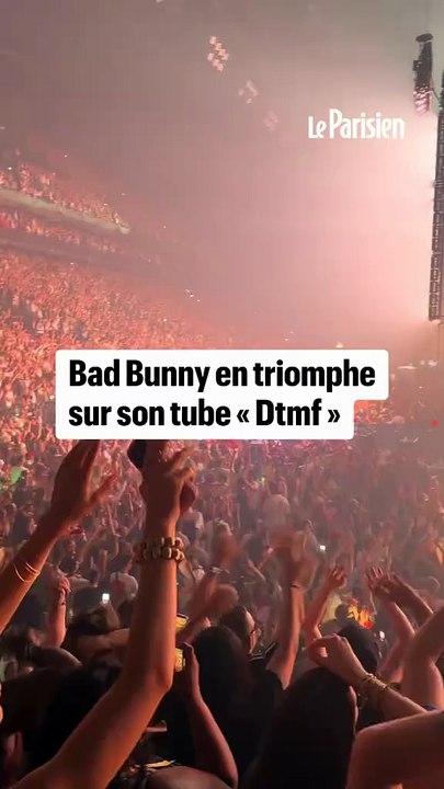 Bad Bunny à Paris : une fin chaleureuse à l’image du show