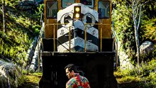 Train Hit Him... He Survived! #gamestyphoon #gta5 #gtav #shorts #Michael #Train #GTA5Myth