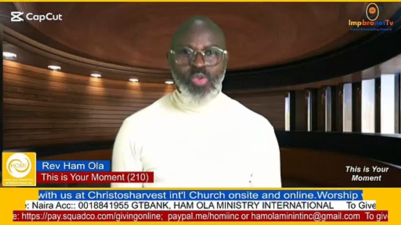 #thisisyourmoment (210) by Rev Ham Ola. Just one minute to change your life forever #shorts #how