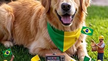 Pocket Workers World Cup with Nutella the Golden Retriever