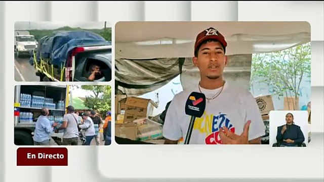 Zulia | Voluntarios ayudan a distribuir las donaciones a comunidades afectadas