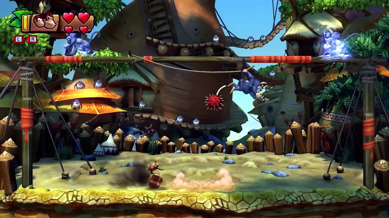 Donkey Kong Country: Tropical Freeze - All Boss Fights