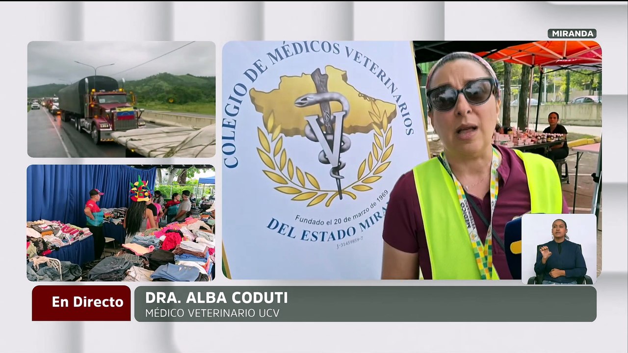 Miranda | Médicos veterinarios atienden de forma gratuita a mascotas afectadas