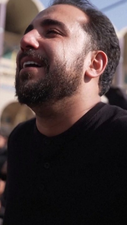 Mourners publicly sob over killed Iran leader Ali Khamenei