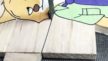 ​Drawing and Cutting Nick Wilde Fox on Wood: Most Addictive ASMR | Top G7 ASMR