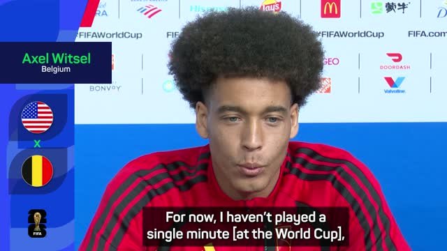 'When I'm happy on the bench, I'll quit Belgium!' - Witsel