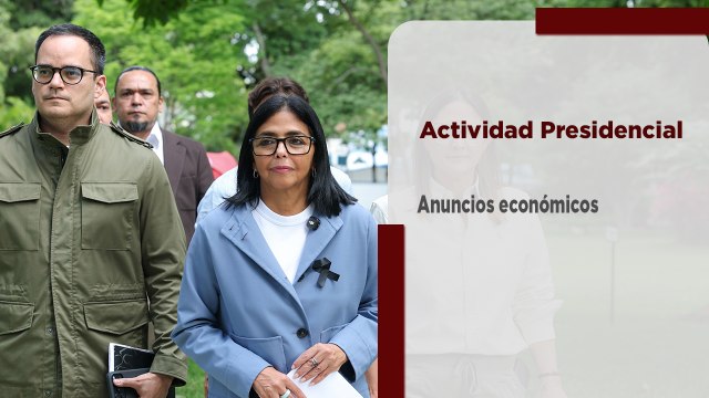 Pdta. (E) Delcy Rodríguez ofrece importantes anuncios económicos para atender emergencias tras sismo
