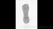 Grabovski: Foot Pencil Sketch (Bottom View) Video (07-04-2026)