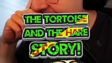 "I am the tortoise!" Peanut's timing on this story was flawless 🤣💥