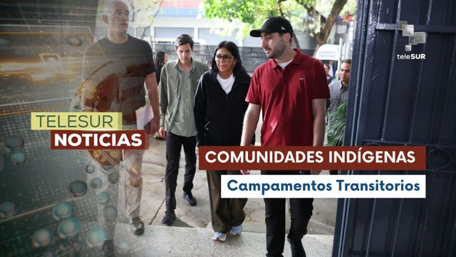 Pdta. (E) realizó recorrido por el Campamento Transitorio Gran Colombia 