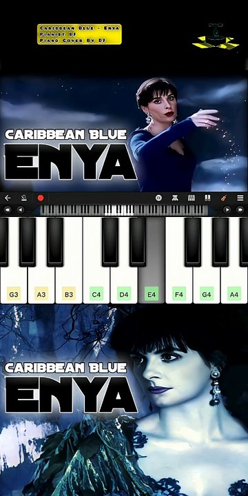 Caribbean Blue - Enya | Piano Cover By DJ | Pianist DJ | Walk Band