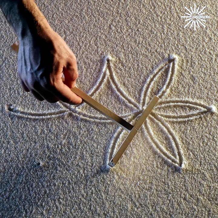 Satisfying sand art ASMR! 💯✨