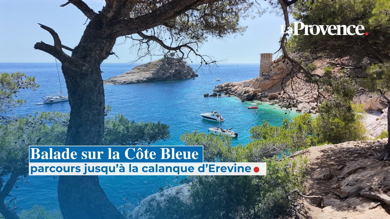 Balade sur la Côte Bleue : parcours jusqu’à  la calanque d’Erevine