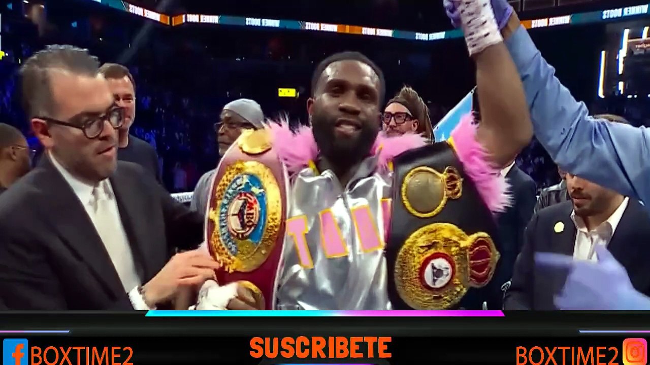 JARÓN ENNIS PIDE UNIFICAR TITULOS VS SEBASTIAN FUNDORA, INFORMACIÓN DE THE RING “Las pláticas están en marcha para que Jaron ‘Boots’ Ennis se enfrente a Sebastian Fundora en noviembre o diciembre”