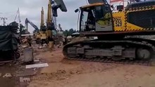 Heavy Equipment Operations at a Kalimantan Mining Site, Indonesia