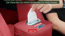 Car Tissue Box Car Interior Accessories For Geely Coolray Geometry ... -- Top Rated 2026 | Buy Now!