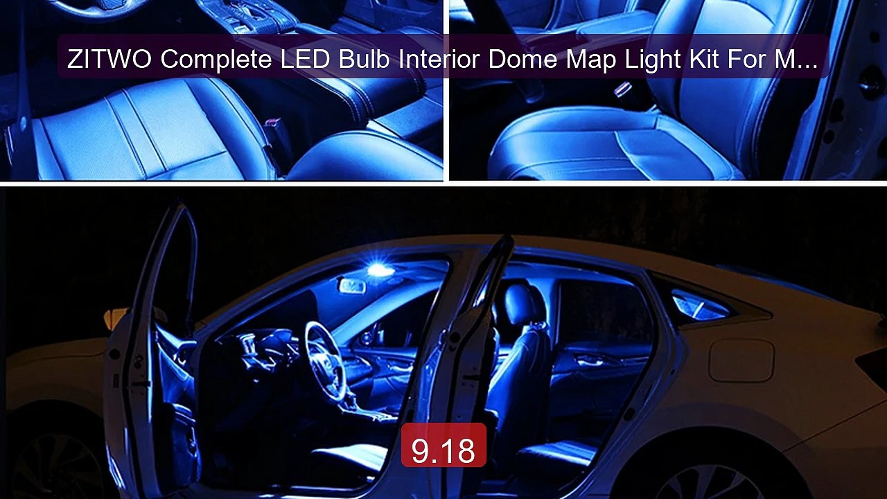ZITWO Complete LED Bulb Interior Dome Map Light Kit For Mercedes Be... -- Top Rated 2026 | Buy Now!