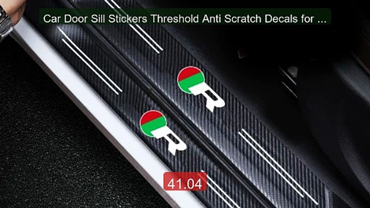 Car Door Sill Stickers Threshold Anti Scratch Decals for Jaguar R S... -- Top Rated 2026 | Buy Now!
